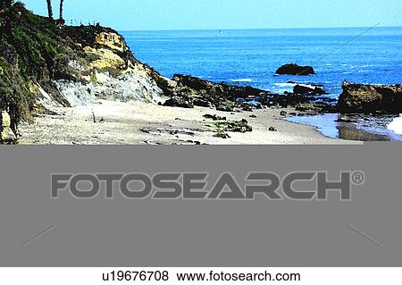 Beach Scene View Large Illustration Stock Illustration - Beach Scene. Fotosearch