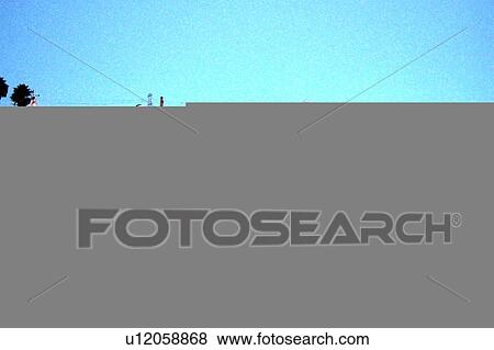 Costal Community View Large Illustration Stock Illustration - Costal Community. Fotosearch