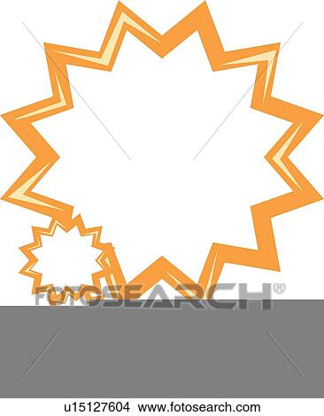 burst thought balloon View Large Illustration Stock Illustration - burst thought balloon. Fotosearch