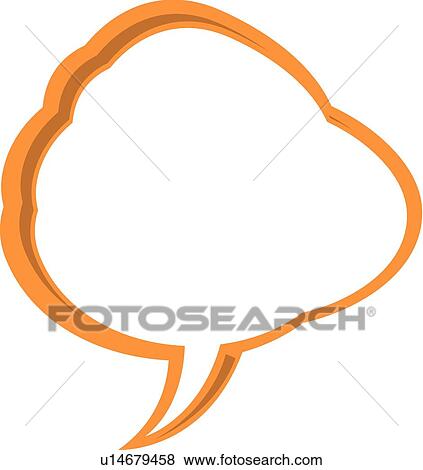 Stock Illustration - dialogue balloon. Fotosearch