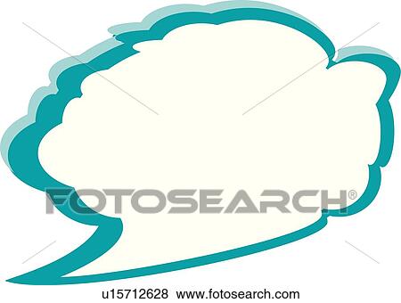 Stock Illustration - dialogue balloon. Fotosearch
