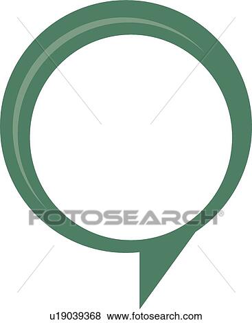 Stock Illustration - dialogue balloon. Fotosearch
