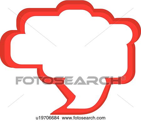 Stock Illustration - dialogue balloon. Fotosearch