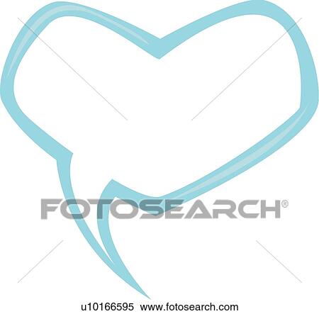 heart dialogue balloon View Large Illustration Stock Illustration - heart dialogue balloon. Fotosearch