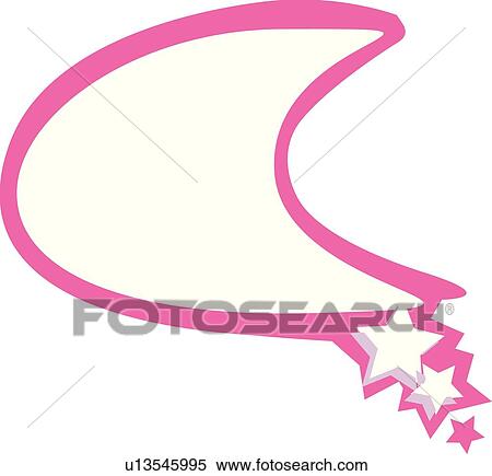Moon and stars thought balloon View Large Illustration Stock Illustration - Moon and stars thought balloon. Fotosearch