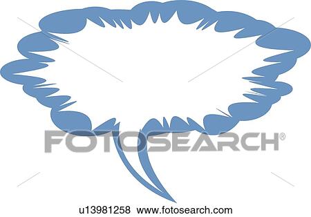 organic burst dialogue balloon View Large Illustration Stock Illustration - organic burst dialogue balloon. Fotosearch