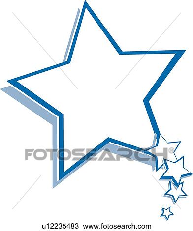 Star dialogue balloon View Large Illustration Drawing - Star dialogue balloon. Fotosearch