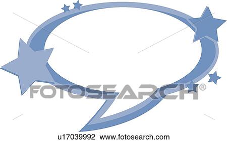 Star dialogue balloon View Large Illustration Drawing - Star dialogue balloon. Fotosearch