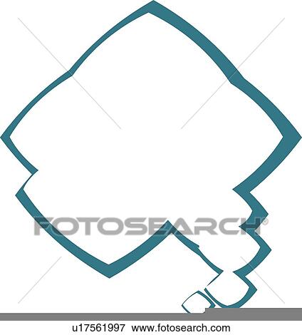 Stock Illustration - thought balloon. Fotosearch