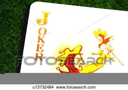 Joker detail View Large Illustration Stock Illustration - Joker detail. Fotosearch