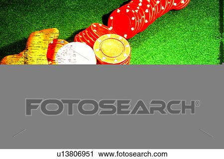 Pushing chips into the pot View Large Illustration Clip Art - Pushing chips into the pot. Fotosearch