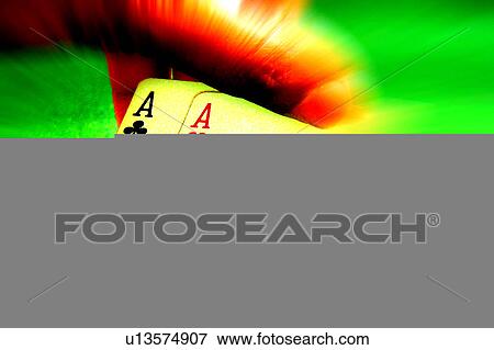 Two aces View Large Illustration Stock Illustration - Two aces. Fotosearch