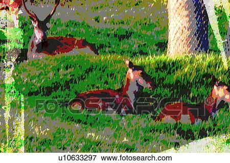 Stock Illustration - deer. Fotosearch
