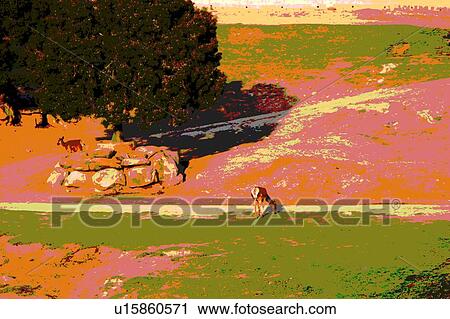 habitat View Large Illustration Clip Art - habitat. Fotosearch