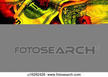 Stock Illustration - money rolls and bills. Fotosearch
