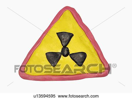 Ionizing radiation cautionary road sign View Large Illustration Stock Illustration - Ionizing radiation cautionary road sign. Fotosearch