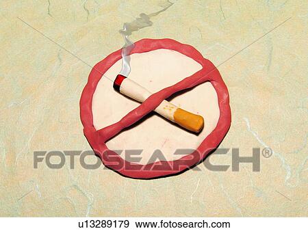 Stock Illustration - No Smoking sign. Fotosearch