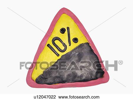 Steep grade sign View Large Illustration Drawing - Steep grade sign. Fotosearch