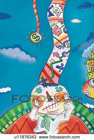 graphics, conceptual, artistic, artwork, globe, form View Large Illustration Drawing - graphics, conceptual, artistic, artwork, globe, form. Fotosearch