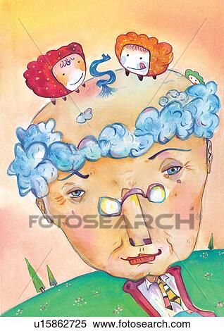 Stock Illustration - representation, appearance, illusionary, creation, creativity. Fotosearch
