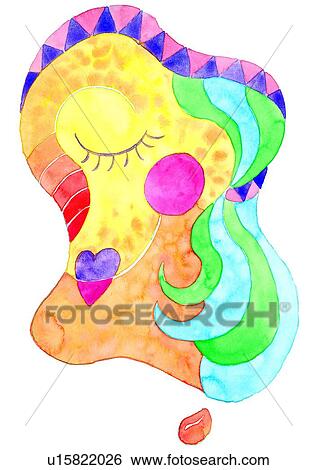 watercolor, painting View Large Illustration Stock Illustration - watercolor, painting. Fotosearch
