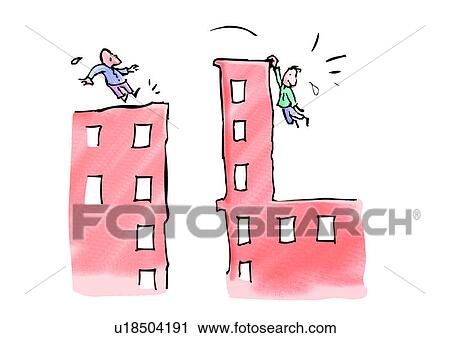 Clip Art - caricature, cartoon, comic, figure, personage, character, role. Fotosearch