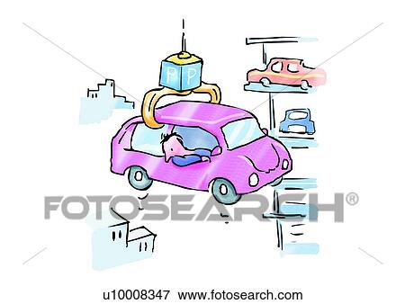 Stock Illustration - caricature, cartoon, comic, figure, personage, character, role. Fotosearch