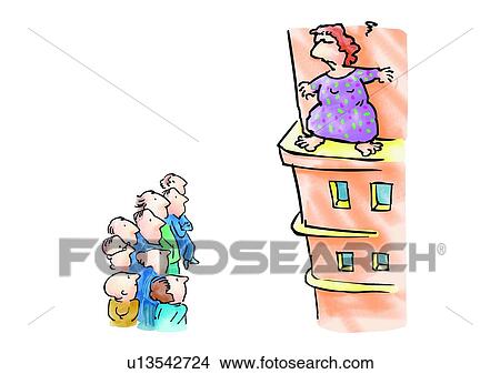 caricature, cartoon, comic, figure, personage, character, role View Large Illustration Stock Illustration - caricature, cartoon, comic, figure, personage, character, role. Fotosearch