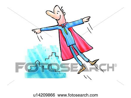 caricature, cartoon, comic, figure, personage, character, role View Large Illustration Stock Illustration - caricature, cartoon, comic, figure, personage, character, role. Fotosearch