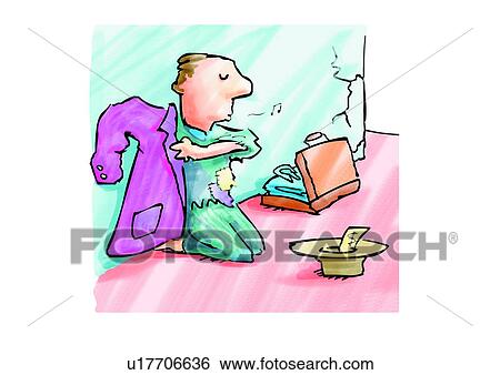 caricature, figure, male, suitcase, role, greybeard, personage View Large Illustration Stock Illustration - caricature, figure, male, suitcase, role, greybeard, personage. Fotosearch