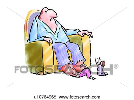 office, comic, beg, require, worker, figure, knee View Large Illustration Stock Illustration - office, comic, beg, require, worker, figure, knee. Fotosearch
