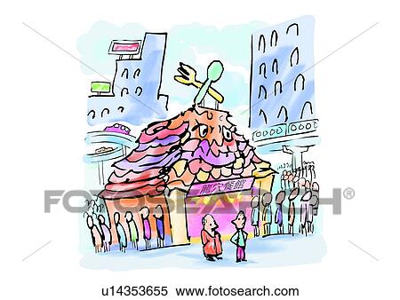 role, character, figure, people, personage, restaurant, line View Large Illustration Stock Illustration - role, character, figure, people, personage, restaurant, line. Fotosearch