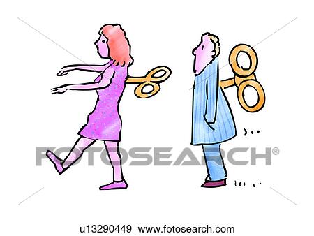 role, comic, personage, puppet, female, caricature, woman View Large Illustration Stock Illustration - role, comic, personage, puppet, female, caricature, woman. Fotosearch