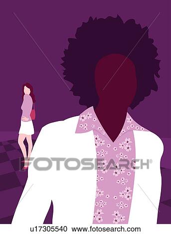 Clipart - Fashion & Style, Fashion, Standing, Waist-Up, Indoor. Fotosearch