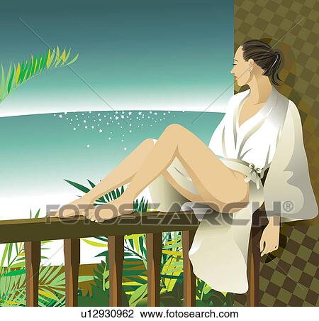 Drawing - Brown Hair, Close-Up. Fotosearch
