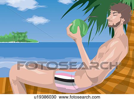 Clipart - projection, appearance, water, illustrative, modern art. Fotosearch