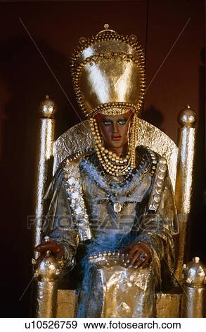 Stock Illustration - Egyptian pharaoh. Fotosearch