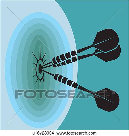 Close-up of bull's eye View Large Illustration Stock Illustration - Close-up of bull's eye. Fotosearch