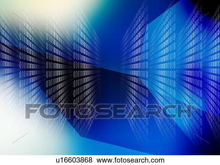 Pattern of squares superimposed on a blue background View Large Illustration Stock Illustration - Pattern of squares superimposed on a blue background. Fotosearch