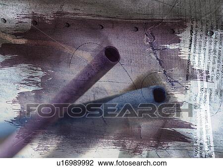 Spa products superimposed on a pastel background View Large Illustration Drawing - Spa products superimposed on a pastel background. Fotosearch