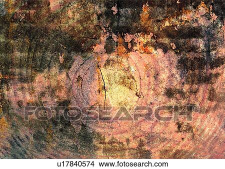 Ripple effect superimposed on a brown background View Large Illustration Stock Illustration - Ripple effect superimposed on a brown background. Fotosearch