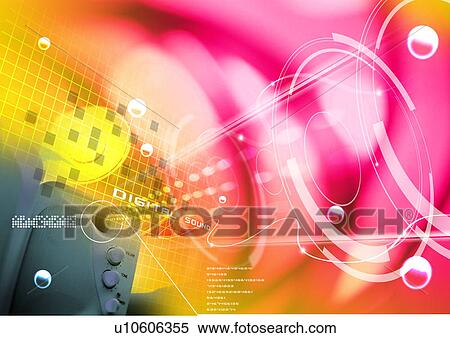 Rings superimposed on a grid pattern View Large Illustration Stock Illustration - Rings superimposed on a grid pattern. Fotosearch