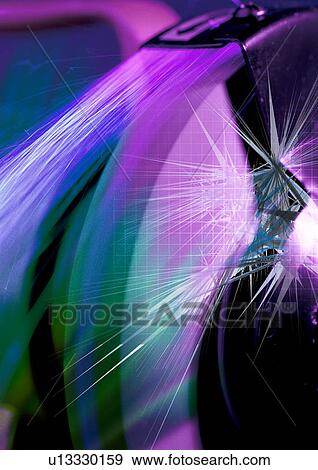 Purple light streaks on a black background View Large Illustration Stock Illustration - Purple light streaks on a black background. Fotosearch