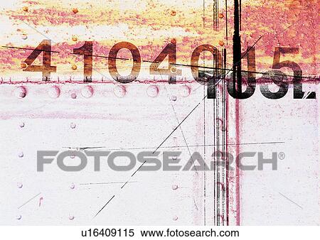 Numbers superimposed on a grey background View Large Illustration Stock Illustration - Numbers superimposed on a grey background. Fotosearch