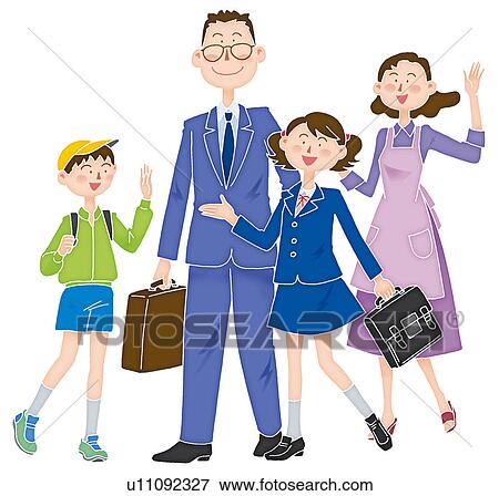 Stock Illustration - Family Image, Illustration. Fotosearch