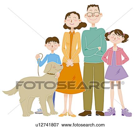 Stock Illustration - Family Image, Illustration. Fotosearch