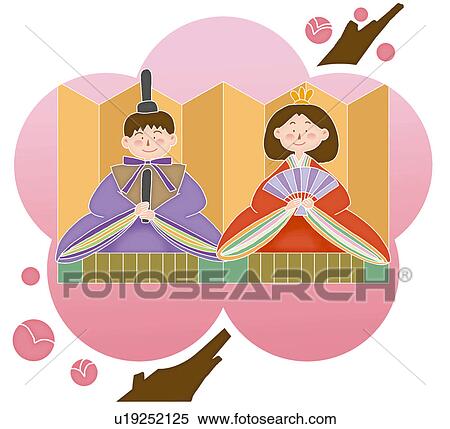 the Dolls Festival, Illustration View Large Illustration Stock Illustration - the Dolls Festival, Illustration. Fotosearch
