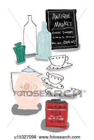 Stock Illustration - Antique Image. Fotosearch