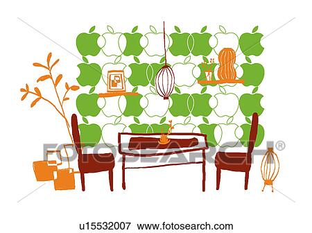 Interior Image View Large Illustration Stock Illustration - Interior Image. Fotosearch