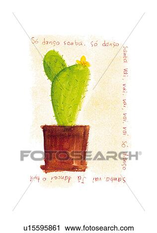 Plant Image View Large Illustration Clip Art - Plant Image. Fotosearch